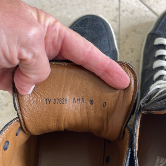 Mens Used Ferragamo Sneakers Size 10 - Picture 6 of 12